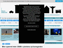 Tablet Screenshot of media-naestved.dk
